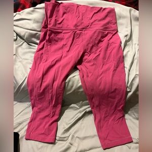 Pink Lululemon Leggings